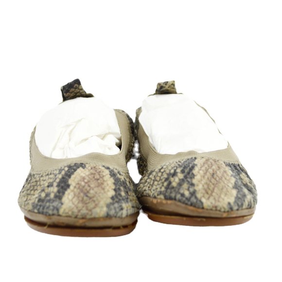 Yosi Samra Foldable Leather Ballet Flats #205-71 - Picture 2 of 5